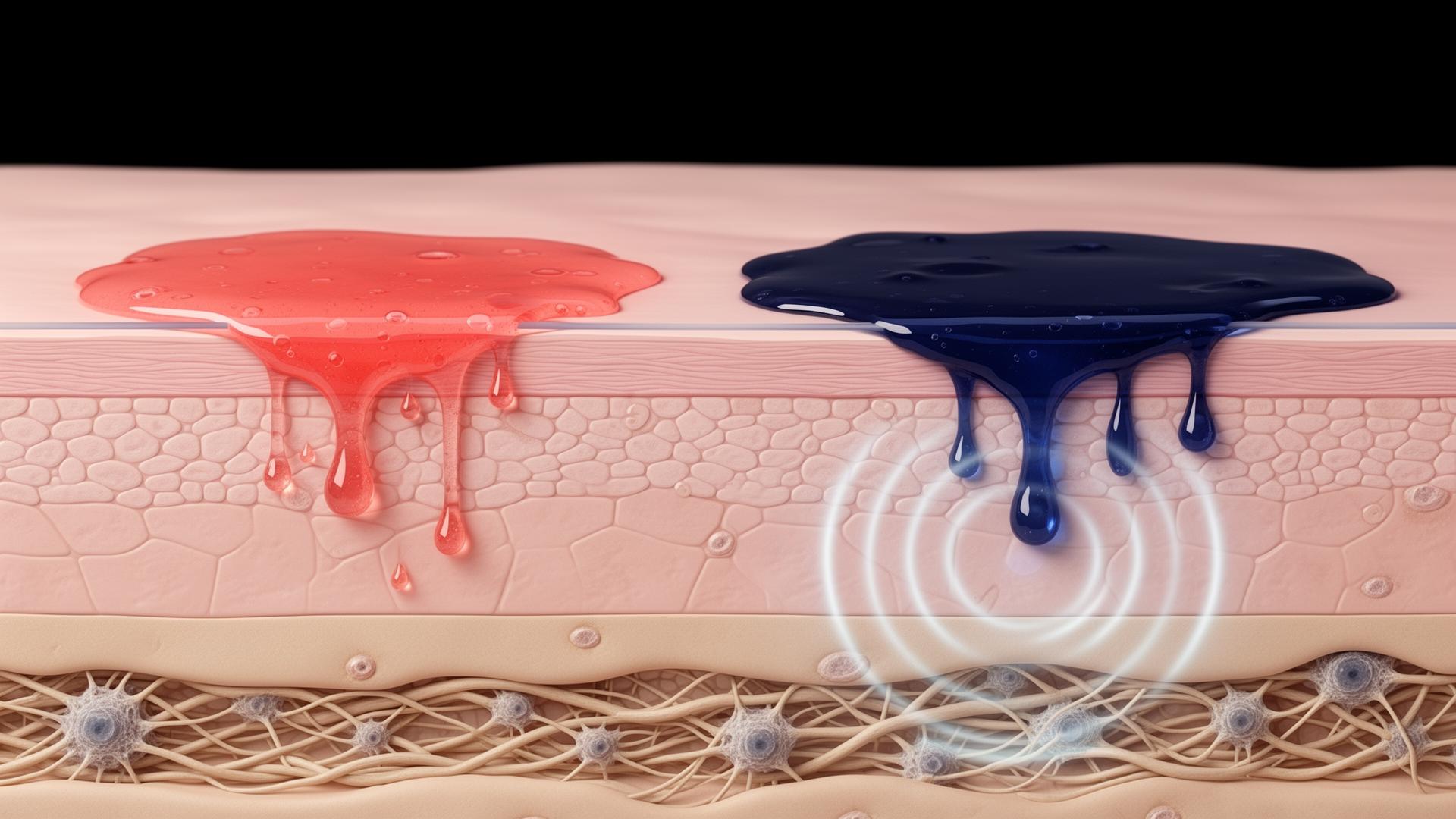 Skin Penetration Diagram